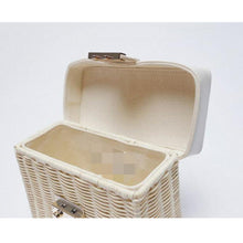 Load image into Gallery viewer, Vintage Flip Woven Crossbody Straw Rattan Bag