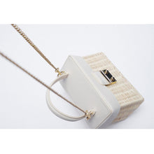 Load image into Gallery viewer, Vintage Flip Woven Crossbody Straw Rattan Bag