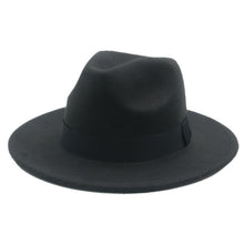 Load image into Gallery viewer, Panama Fedora Wide Brim Ribbon Band Hat | +20 Colours