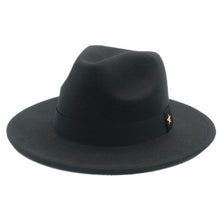 Load image into Gallery viewer, Panama Fedora Wide Brim Ribbon Band Hat | +20 Colours