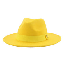 Load image into Gallery viewer, Panama Fedora Wide Brim Ribbon Band Hat | +20 Colours