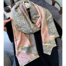 Load image into Gallery viewer, Équestre Luxury Cashmere Pashmina Shawl Scarf