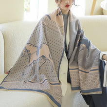 Load image into Gallery viewer, Équestre Luxury Cashmere Pashmina Shawl Scarf