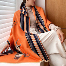 Load image into Gallery viewer, Équestre Luxury Cashmere Pashmina Shawl Scarf