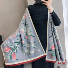 Load image into Gallery viewer, Équestre Luxury Cashmere Pashmina Shawl Scarf