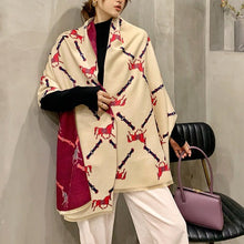 Load image into Gallery viewer, Équestre Luxury Cashmere Pashmina Shawl Scarf