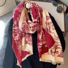 Load image into Gallery viewer, Équestre Luxury Cashmere Pashmina Shawl Scarf