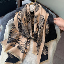 Load image into Gallery viewer, Équestre Luxury Cashmere Pashmina Shawl Scarf