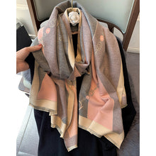 Load image into Gallery viewer, Équestre Luxury Cashmere Pashmina Shawl Scarf
