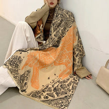 Load image into Gallery viewer, Équestre Luxury Cashmere Pashmina Shawl Scarf