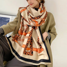 Load image into Gallery viewer, Équestre Luxury Cashmere Pashmina Shawl Scarf