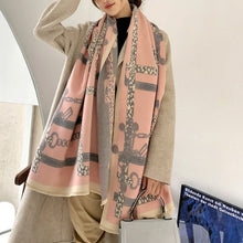 Load image into Gallery viewer, Équestre Luxury Cashmere Pashmina Shawl Scarf