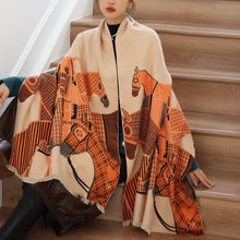 Load image into Gallery viewer, Équestre Luxury Cashmere Pashmina Shawl Scarf