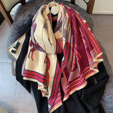 Load image into Gallery viewer, Équestre Luxury Cashmere Pashmina Shawl Scarf