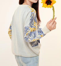 Load image into Gallery viewer, Vintage Artsy Van Gogh Pullover Sweater - Pretty Fashionation