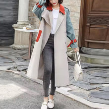 Load image into Gallery viewer, Designer Retro Vintage Trench Coat
