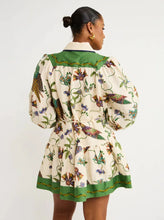 Load image into Gallery viewer, Floral Botanical Lantern Sleeve Dress
