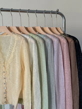 Load image into Gallery viewer, Vintage Buttoned Lace Cardigan
