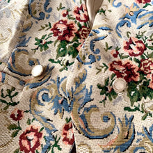 Load image into Gallery viewer, Retro Floral Jacquard Waistcoat Vest

