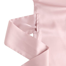 Load image into Gallery viewer, Elegant Knotted V Neck Satin Top Blouse
