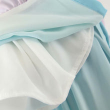 Load image into Gallery viewer, Gradient Cotton Candy Ruffle Chiffon Maxi Dress
