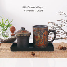 Load image into Gallery viewer, Traditional Retro Yixing Chinese Mug Tumbler
