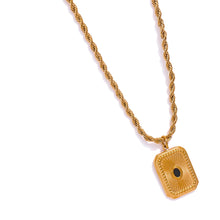 Load image into Gallery viewer, Gold Plated Charm Stainless Pendant Necklace
