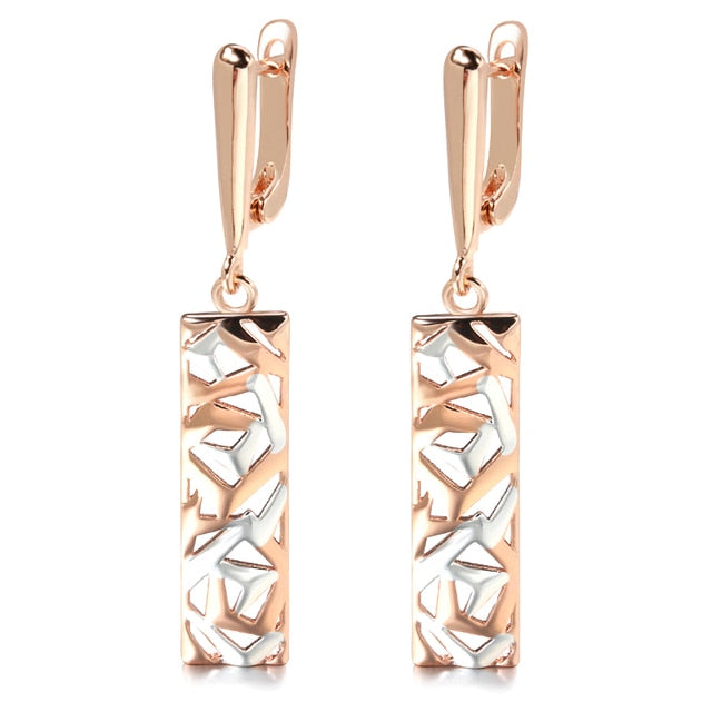 Ariana Rose Gold Plated Earrings