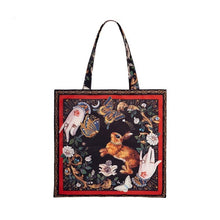Load image into Gallery viewer, Alice in Wonderland Canva Tote Bag

