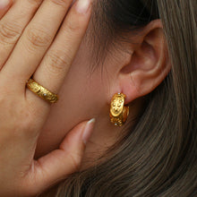 Load image into Gallery viewer, Statement Stainless Gold Plated Oriental Jewelry
