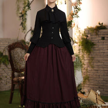 Load image into Gallery viewer, Vintage Victorian Renaissance Ruffled Shirt Blouse
