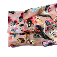 Load image into Gallery viewer, Sheer Floral Embroidery Blouse
