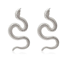 Load image into Gallery viewer, Statement Snake Drop Earrings - Pretty Fashionation
