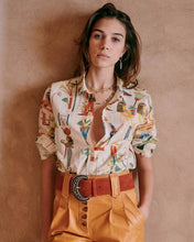 Load image into Gallery viewer, Designer Sustainable Retro Pharaonic Ancient Egypt Shirt - Pretty Fashionation
