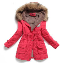 Load image into Gallery viewer, Winter Hooded Wadded Coat - Pretty Fashionation

