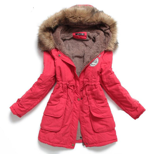 Winter Hooded Wadded Coat - Pretty Fashionation