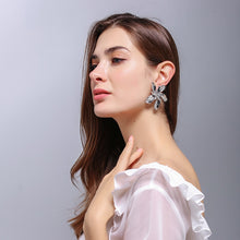 Load image into Gallery viewer, Big Flower Statement Studs Earrings - Pretty Fashionation

