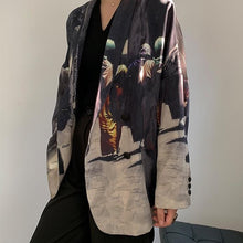 Load image into Gallery viewer, High Street Fashion Designer Oversized Blazer Jacket - Pretty Fashionation
