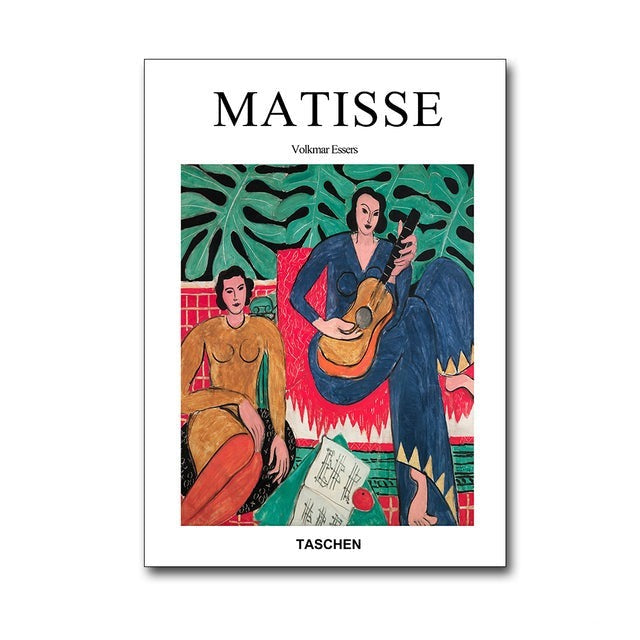 Henri Matisse Retro Canvas Painting Large Posters