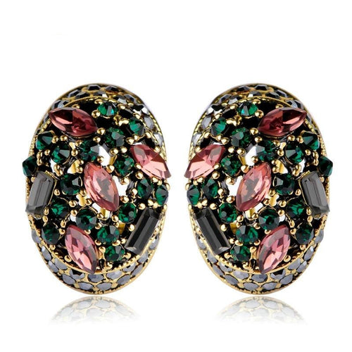 French Style Retro Vintage Stud Earrings - Pretty Fashionation