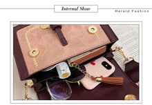 Load image into Gallery viewer, Vintage Leather Crossbody Messenger Bag
