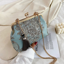 Load image into Gallery viewer, Vintage Tapestry Chain Shoulder Crossbody Messenger Bag - Pretty Fashionation
