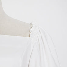 Load image into Gallery viewer, Designer Asymmetric Skew Collar Puff Sleeve Mini Dress - Pretty Fashionation
