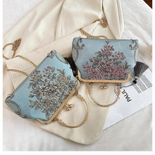 Load image into Gallery viewer, Vintage Tapestry Chain Shoulder Crossbody Messenger Bag - Pretty Fashionation
