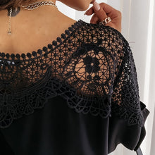 Load image into Gallery viewer, Vintage Crochet Embroidery Lace Blouse
