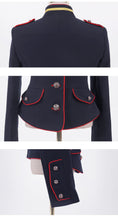 Load image into Gallery viewer, Vintage Designer Military Button Suit Blazer Jacket
