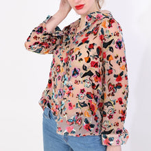Load image into Gallery viewer, Sweet Floral Romantic Embroidery Blouse
