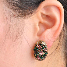 Load image into Gallery viewer, French Style Retro Vintage Stud Earrings - Pretty Fashionation
